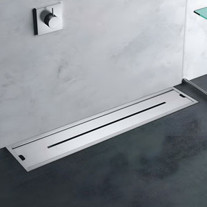 FLOOR DRAINER WITH BORDER