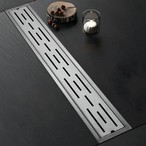 FLOOR DRAINER WITH BORDER